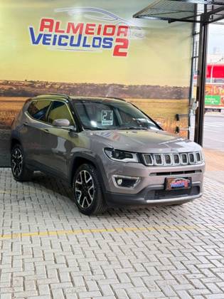 JEEP COMPASS 2.0 16V FLEX LIMITED AUTOMÁTICO JEEP COMPASS 2.0 16V FLEX LIMITED AUTOMÁTICO